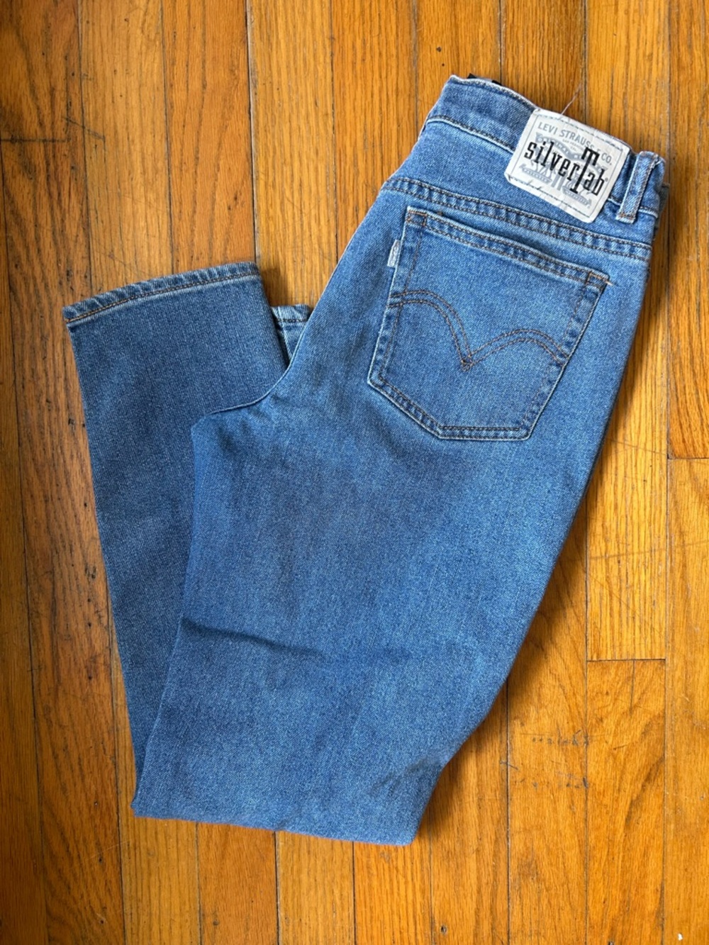 Kids Silver tab Levi mini mom jeans SZ 16reg